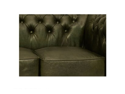 Kožna Chesterfield sofa